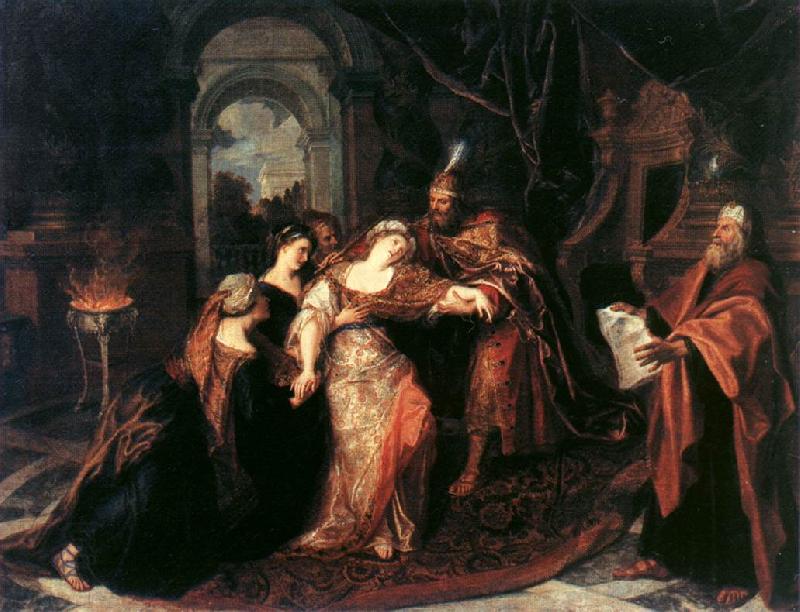 COYPEL, Antoine The Swooning of Esther sdf